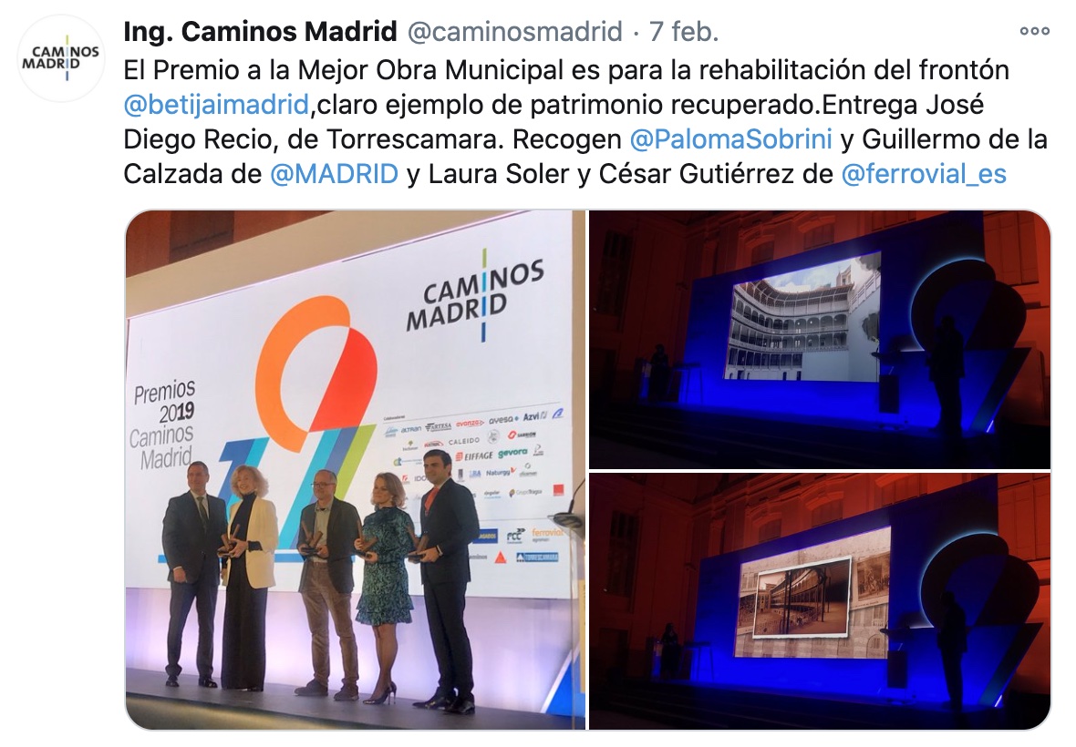 Premio Mejor Obra Municipal